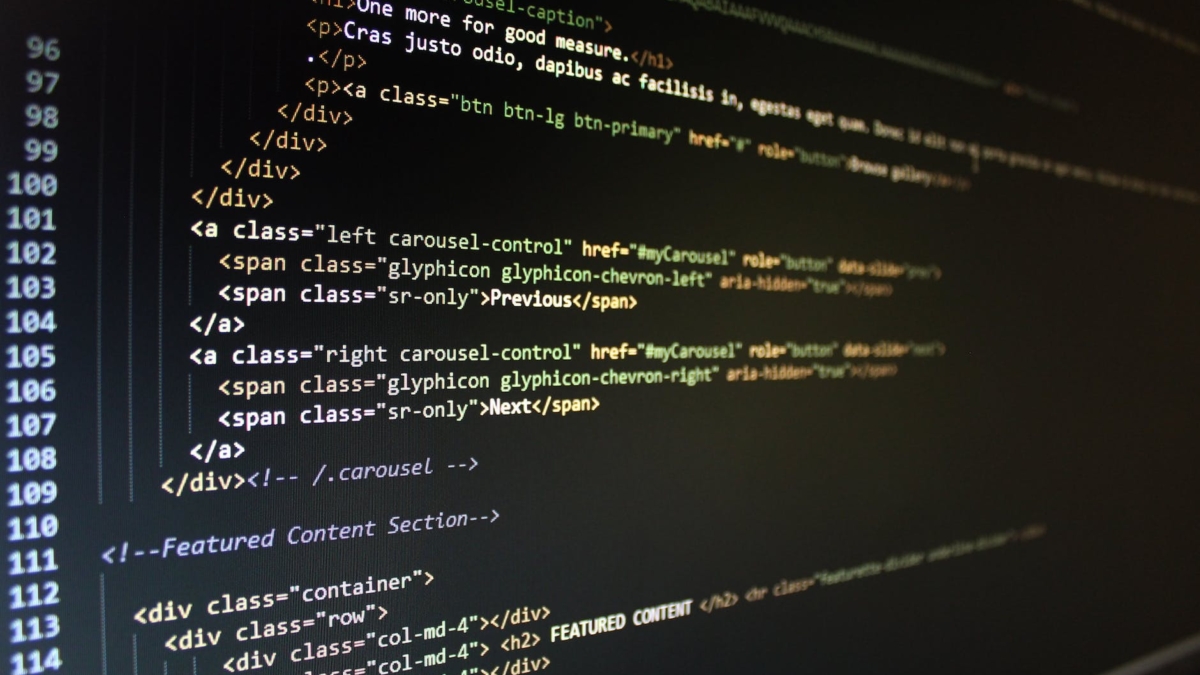 turned on computer monitor displaying text